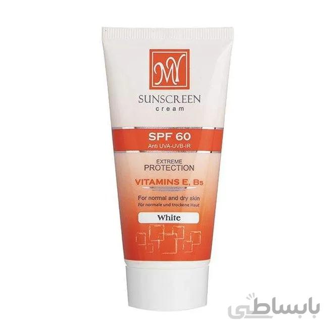 کرم ضد آفتاب مای بی رنگ حجم 50 میلی لیترSPF60