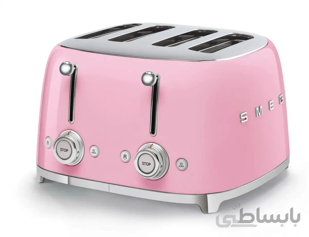 توستر دو قلو اسمگ ایتالیا Smeg TSF03 TSF03PKEU