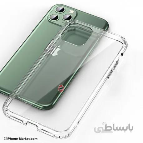 کاور شفاف TPU+PC آیفون 11 پرو iPaky