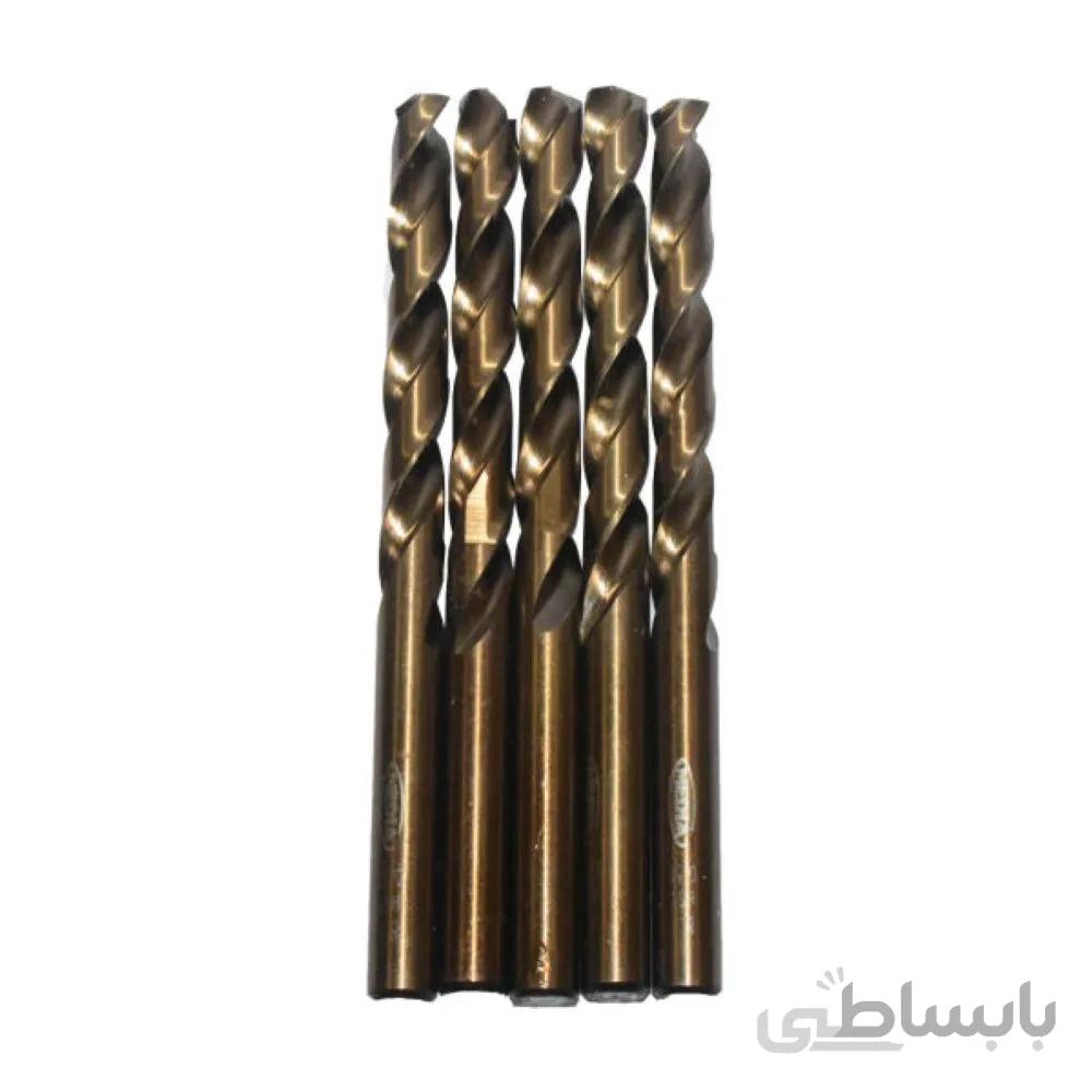 مجموعه 5 عددی مته کبالت مدیا کد8 سایز 8.3 میلی متر