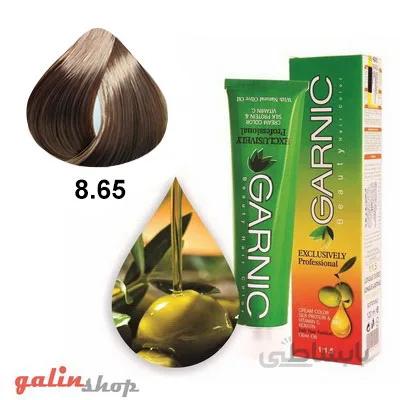 رنگ مو گارنیک شماره 8.65 سری شکلاتی GARNIC