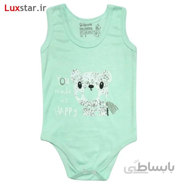 بادی رکابی نوزادی خرس تیفانی ا Tiffany bear baby cloth