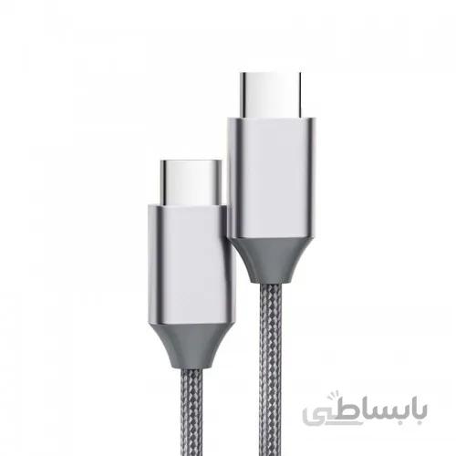 کابل Type-C به Type-C شیائومی مدل QCY DC01 ا Usb Type C To Usb Cable Qcy Dc01