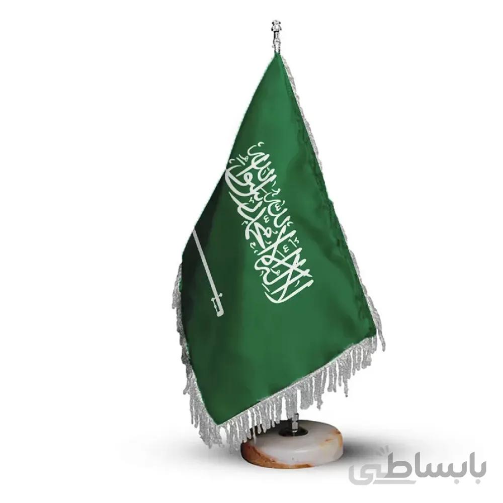 پرچم رومیزی و تشریفات کشور عربستان سعودی کد P321