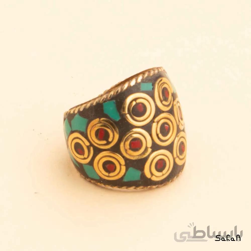 انگشتر حلقه ای مدل نپالی