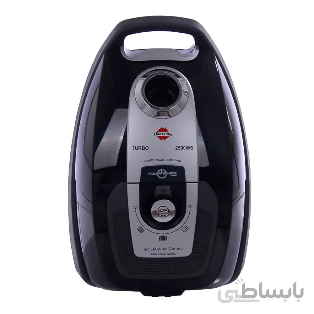 جاروبرقی ۲۵۰۰ وات پارس خزر مدل Turbo ا Pars Khazar 2500 watt vacuum cleaner model Turbo