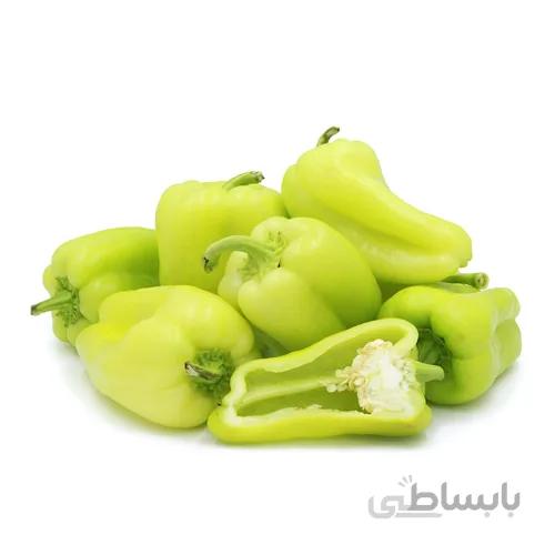 بذر فلفل دلمه ای سبز کمرنگ