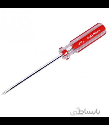 پیچ گوشتی چهار سو جی تک سایز 3*75