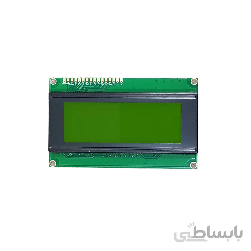 LCD کاراکتری 4x20 با بک لایت سبز