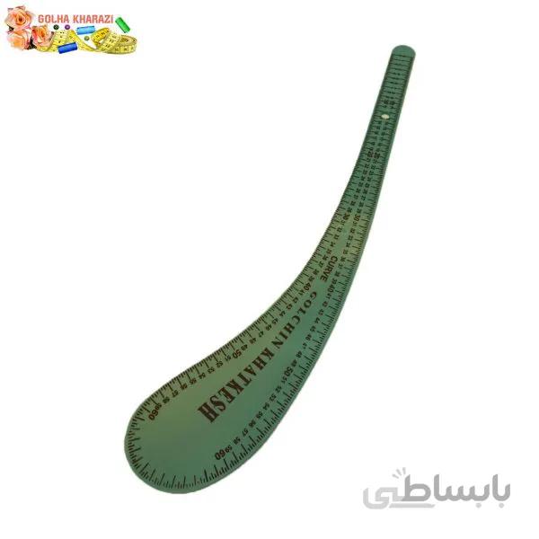 خط کش گرزی کد 2376D