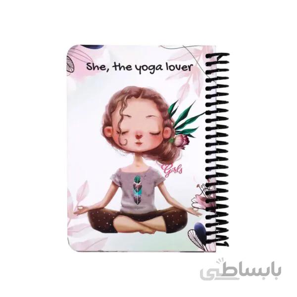 دفتر یادداشت دات نوت طرح دختران Girls سایز A6 کد 07