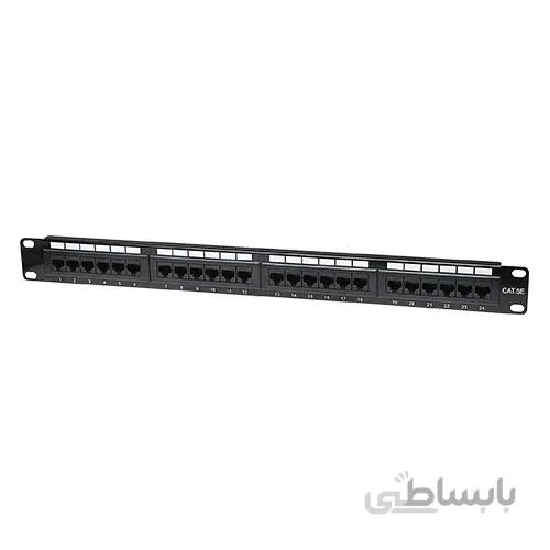 پچ پنل 24 پورت 1 یونیت دینتک Cat.5e UTP