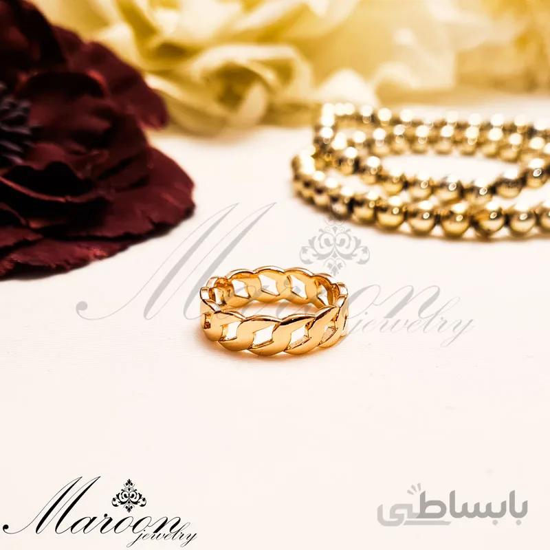 انگشتر کارتیه ساده مارون CA92