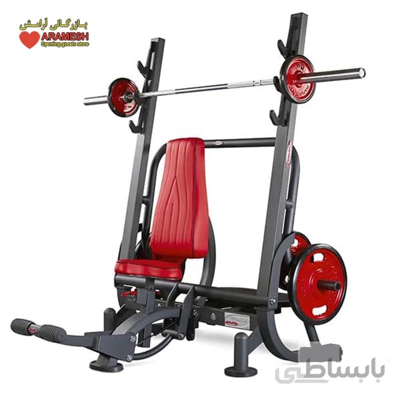 میز پرس سرشانه المپیکی Panatta Shoulder Bench FREE IHP207