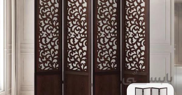 پاراوان مدل سایه طبیعت (دولایه) در دو رنگ