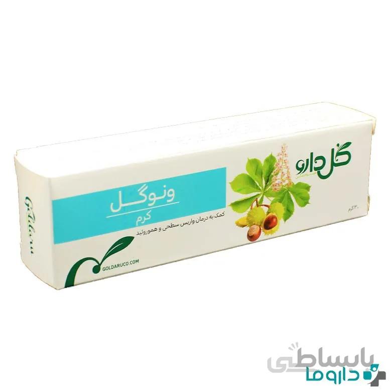 کرم ونوگل گل دارو 30 گرم