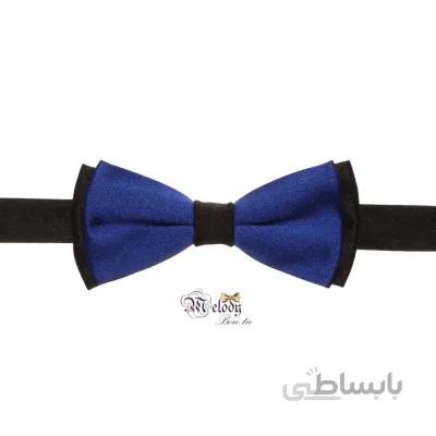 پاپیون سری نینو - بچگانه (آبی براق و سیاه)