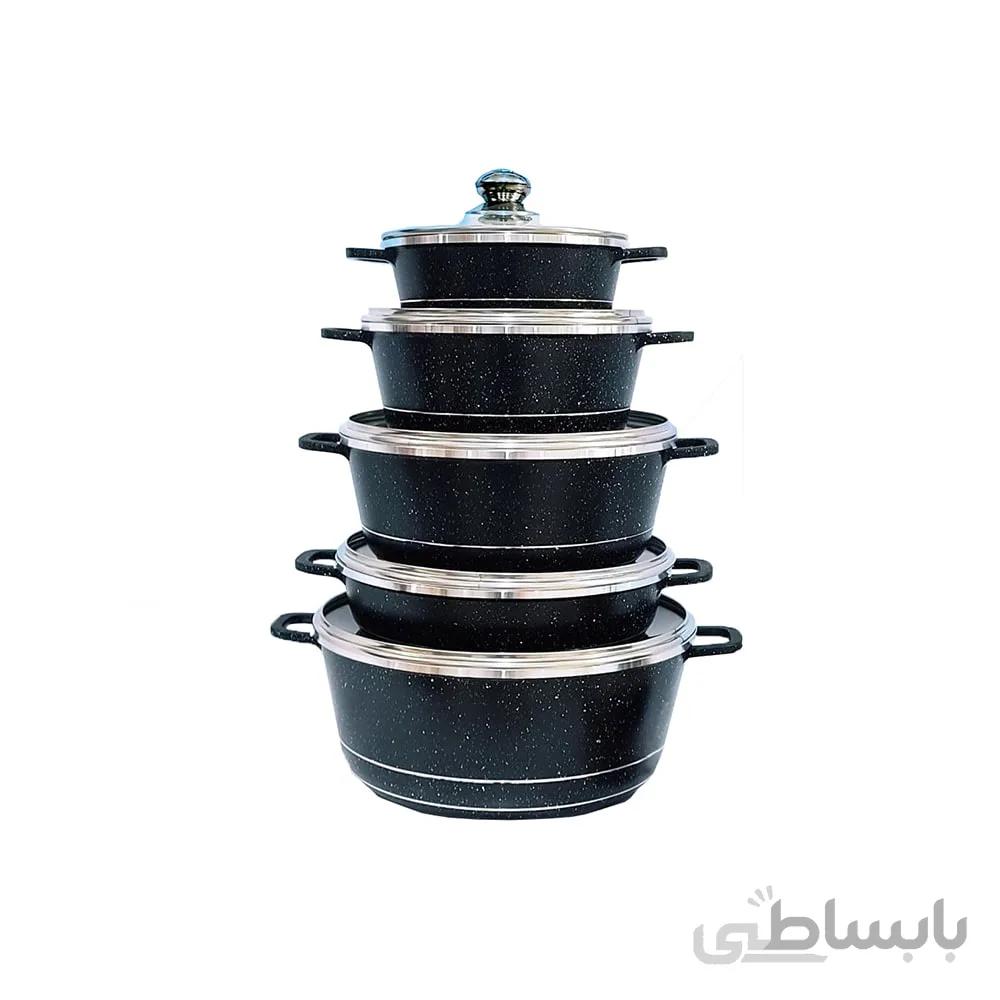 سرویس قابلمه تمام گرانیت نیو لایف