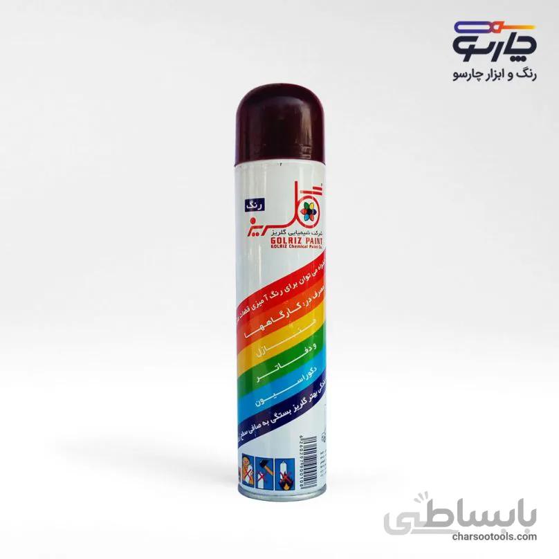 اسپری رنگ قهوه ای سیر گلریز