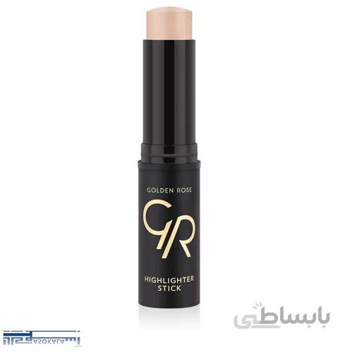 هایلایتر استیکی گلدن رز مدل Instant Radiance شماره 2 - صورتی روشن ا Golden Rose Instant Radiance Stick Highlighter No.2 Bright Pink