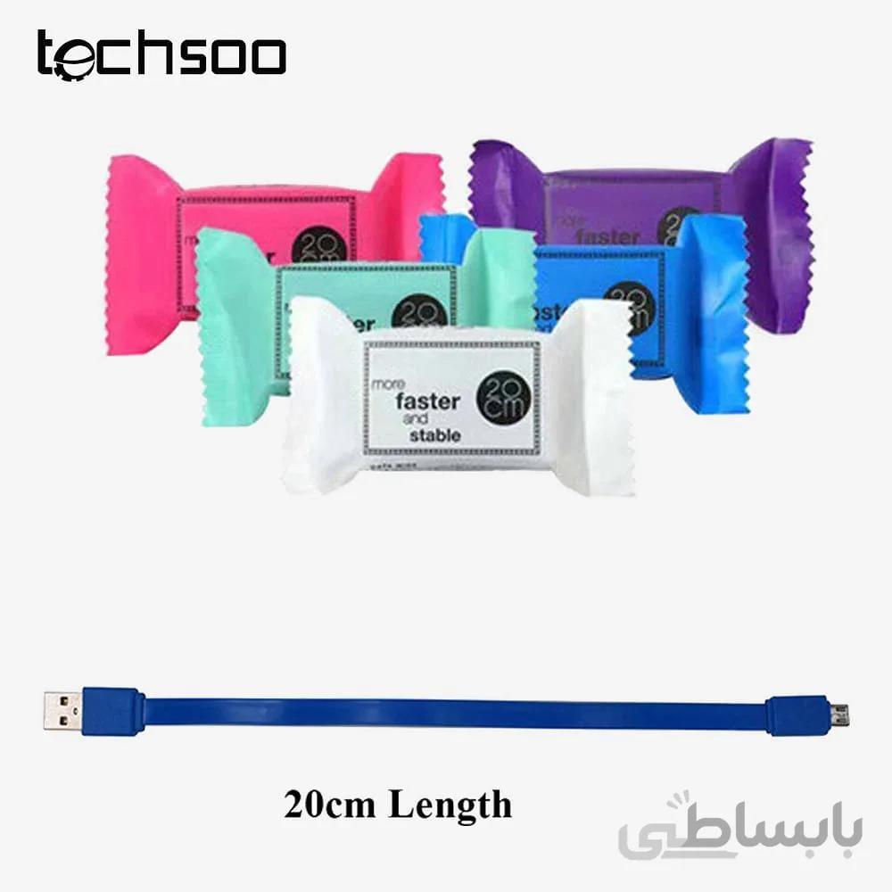 کابل شارژ Chocolate Lightning Cable کابل شارژ طرح شکلات