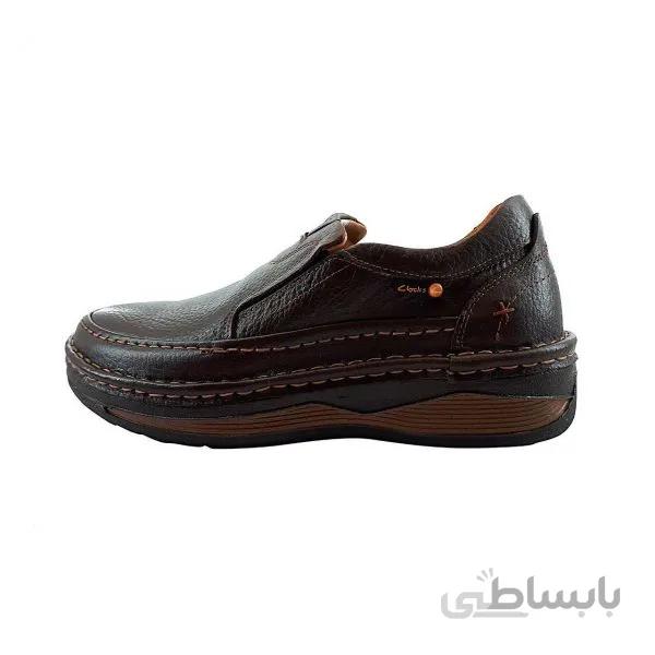 اسپرت طبی مردانه بی بند مدل اکتیو قهوه ای