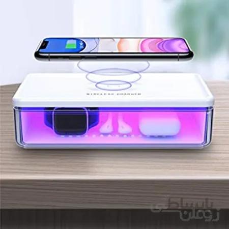 دستگاه ضد عفونی کننده یو وی و شارژر وایرلس توتو TOTU N52 Wireless Charging Sterilization Box