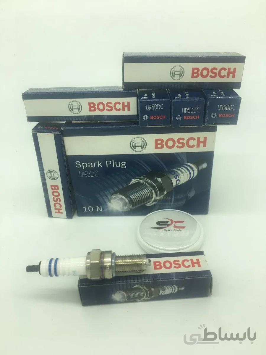 شمع بوش موتور پالس دو پلاتین BOSCH UR5DDC(یک عدد)