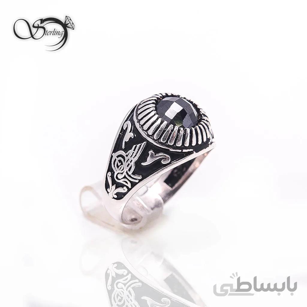 انگشتر نقره مردانه ترک کد:۱۴۳۸