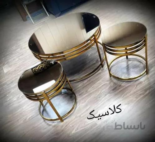 میز جلو مبلی عسلی مدل کلاسیک