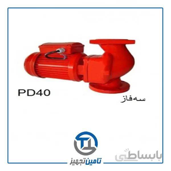 پمپ سیرکولاتور خطی سمنان انرژی 3 اینچ مدل PD40 سه فاز