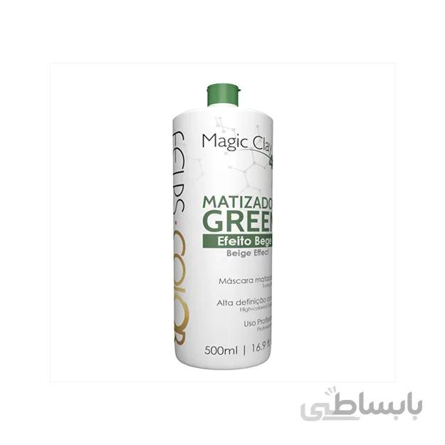شامپو رنگساژ مو فلپس FELPS COLOR MAGIC CLAY 4K رنگ سبز 500 میل