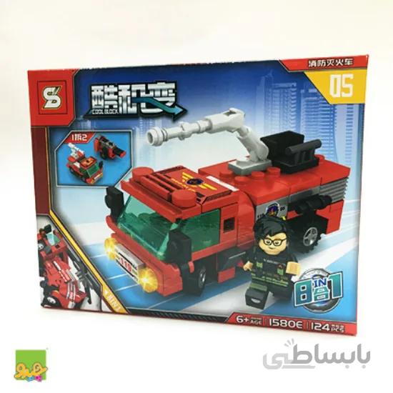 لگو کامیون آتش نشان 1580E