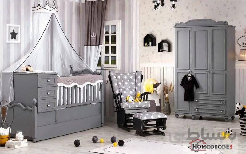 تخت خواب نوزاد مدل w107