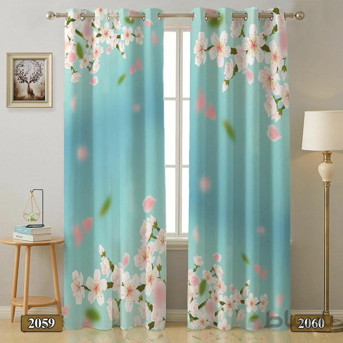 پرده چاپی طرح کلاسیک کد 2060 2059