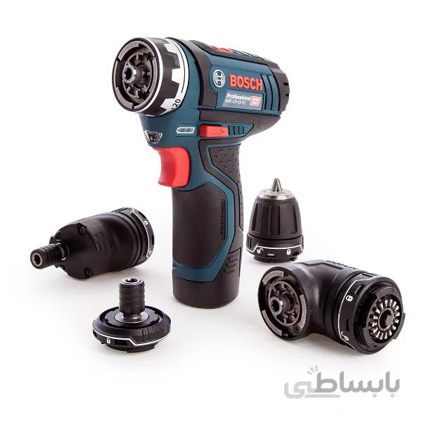 دریل شارژی 12 ولت بوش مدل GSR12V-15FC SET (اصلی)