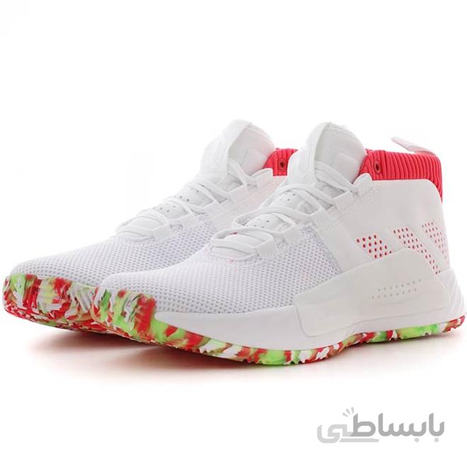 کفش بسکتبال آدیداس مدل DAME 5 سفید