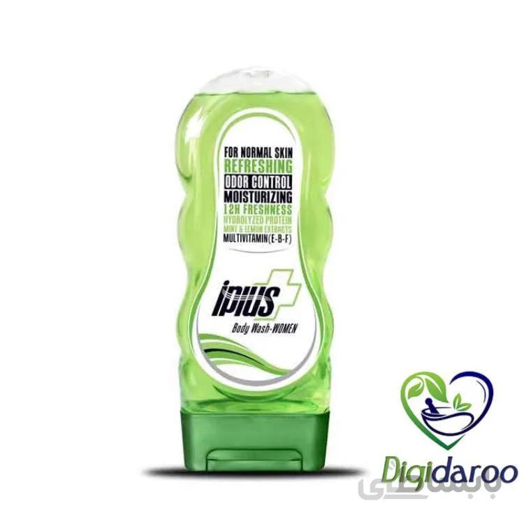 شامپو بدن بانوان حاوی عصاره لیمو و نعناع آی پلاس ا Mint And Lemon Extracts Body Wash For Women IPLUS