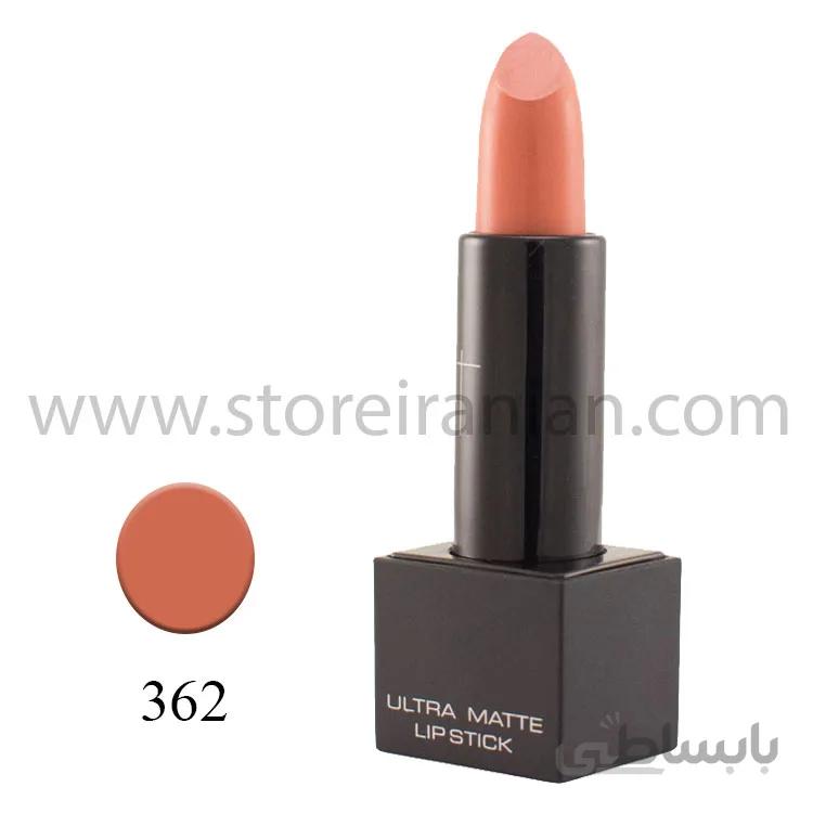 رژلب جامد مات ویولت شماره 362 ا Violet Ultra Matte Lipstick 362
