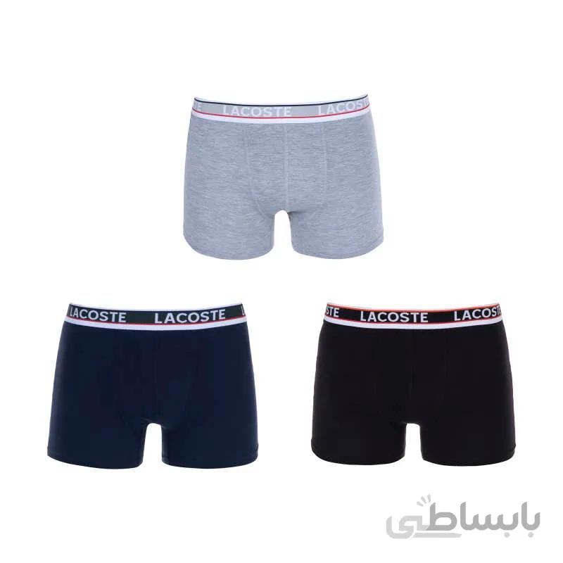 شورت مردانه لاگوست مدل LA 7000 مجموعه 3 عددی