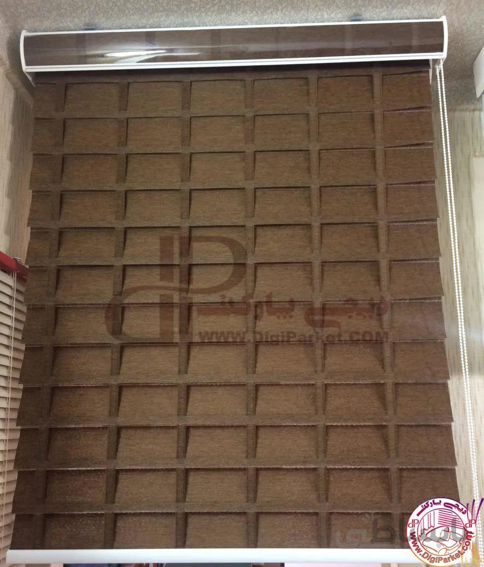 پرده زبرا اورسی خوش سایه در 6 رنگ