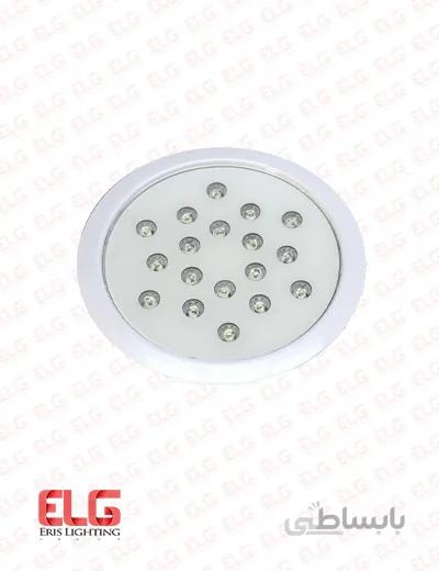 چراغ استخری توکار 18 وات IP68 ضد کلر
