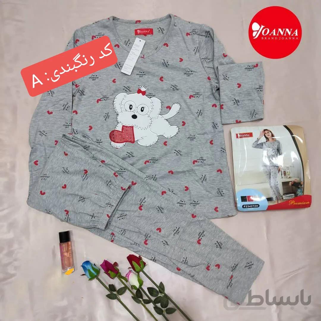 ست راحتی بلوز شلوار آستین بلند زنانه وارداتی جوانآ Joanna کد 100