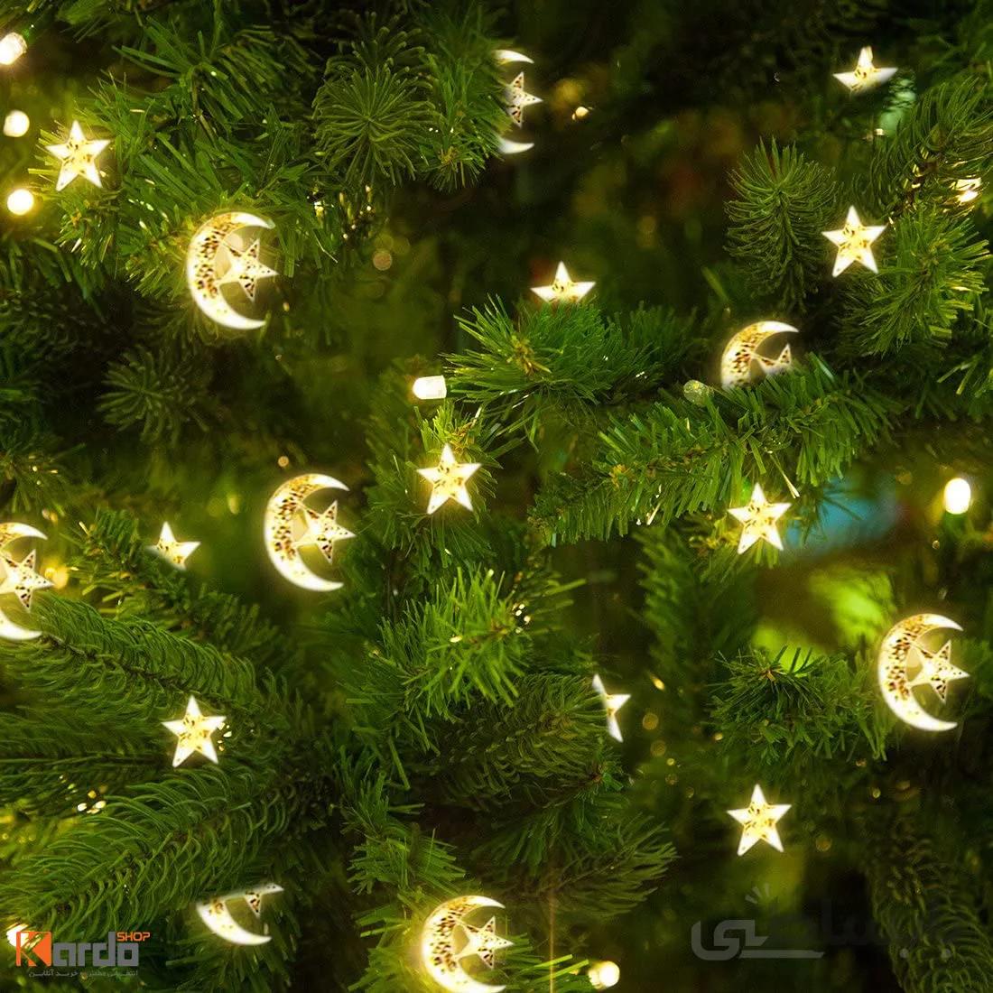 ریسه ستاره و ماه LED