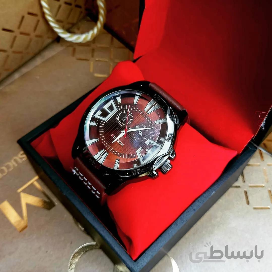 ساعت مردانه سورن بند چرم کد 872649