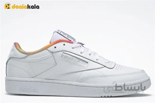 کفش اورجینال ریباک پیاده روی و اسپرت مدل کلوب سی 85 پراید REEBOK Club C 85 Pride Fx4771 ا Original walking and sports ketone REEBOK Club C 85 Pride Fx4771