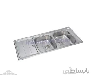 سینک ظرفشویی استیل مدل SP1020 میلان