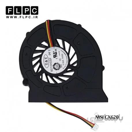 فن لپ تاپ ام اس آی CX620 مشکی MSI CX620 Laptop CPU Fan