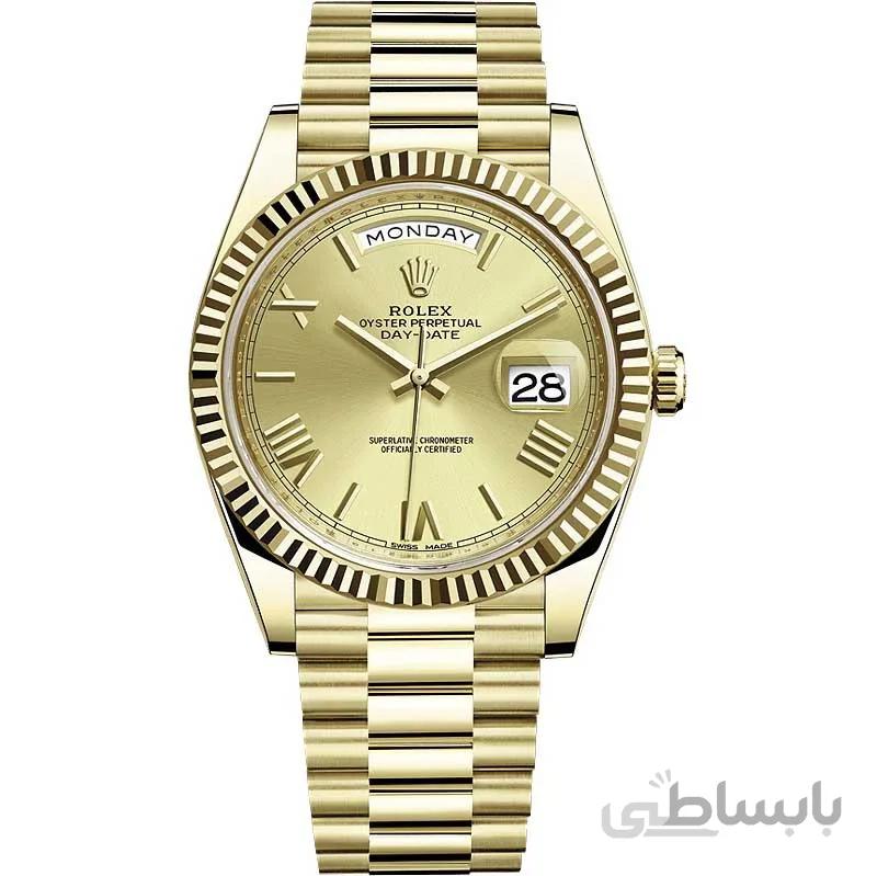 ساعت مچی رولکس مدل Rolex Day-Date 40Yellow Gold