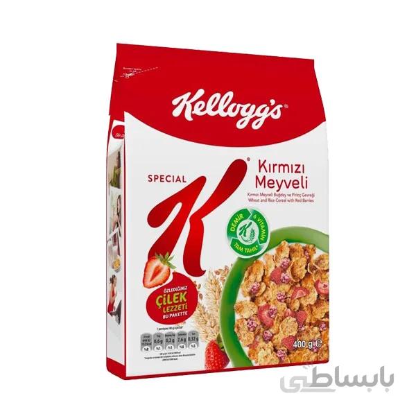 غلات صبحانه Kellogg’s Special K میوه های قرمز